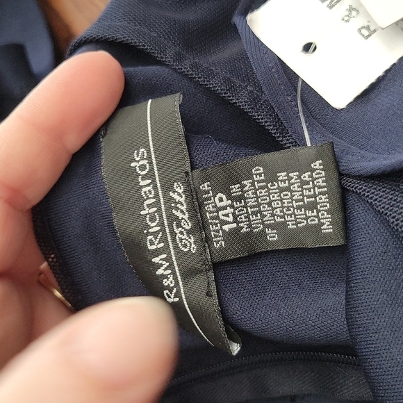 R&M Richards One Piece Jumpsuit Size 14P - Picture 3 of 6